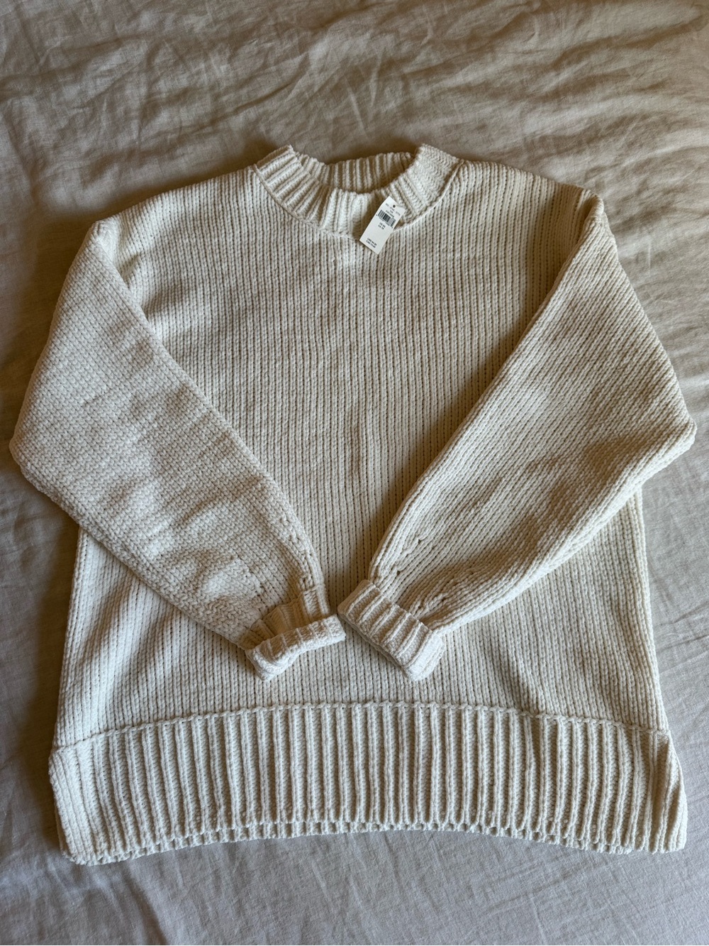 Aerie Like Candy Sweater White XS